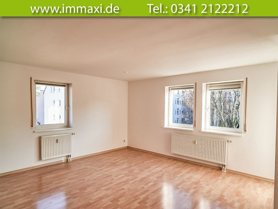 Wohnzimmer Etagenwohnung Leipzig