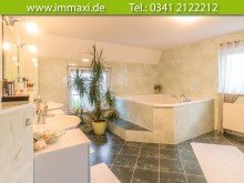 Badezimmer im Obergeschoss DELITZSCH + EINFAMILIENHAUS ZUM KAUF + RUHIGE WOHNLAGE + 4 ZIMMER