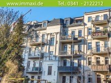 R�ckansicht-EigentumswohnungSchleussig SCHLEUSSIG + MIT WALDBLICK + 3 RAUM WOHNUNG + BALKON