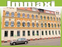 Hausansicht Stralsunder Stra�e in Leipzig Mockau MOCKAU + 2 RAUM WOHNUNG ZUM KAUF + LAMINATBODEN + BALKON + TOP