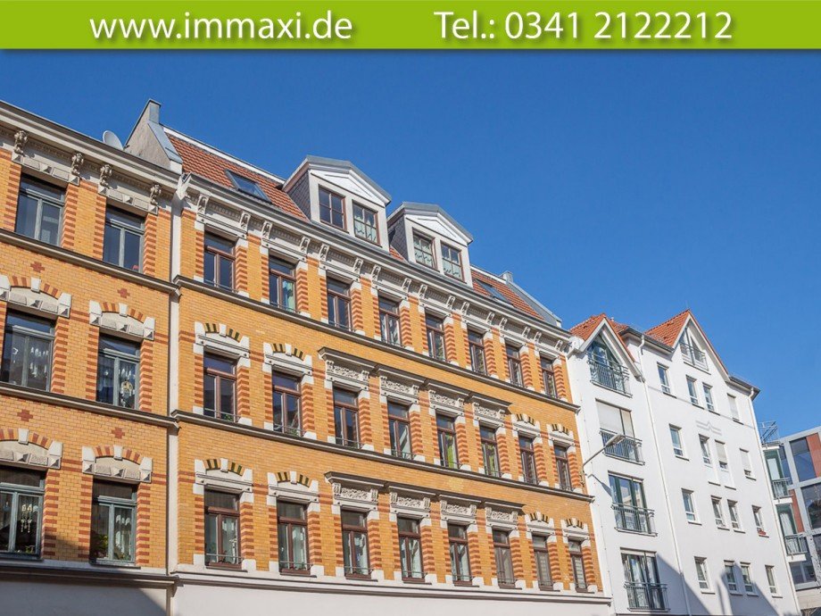 Detail-Fassade Etagenwohnung Leipzig