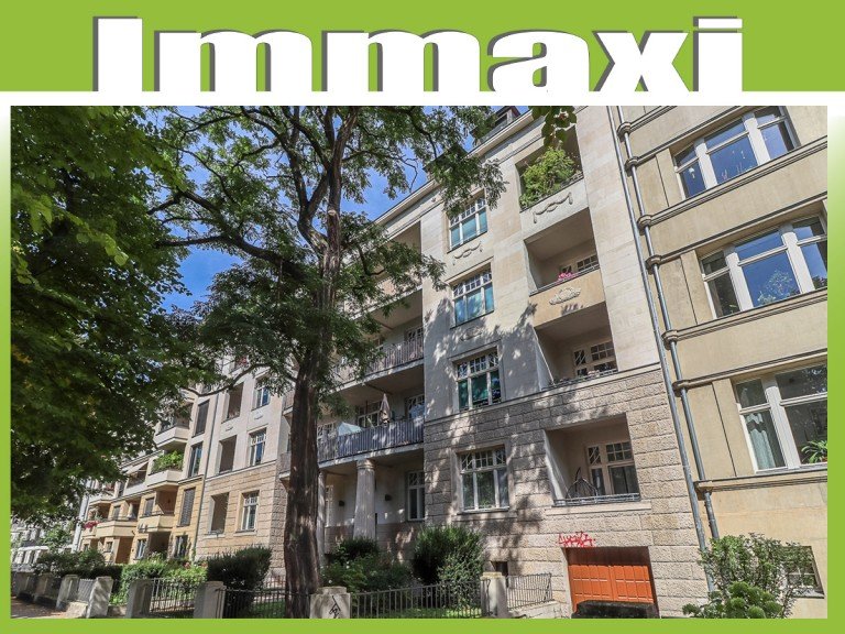 Hausansicht Stra�e des 18.Oktober 13 Leipzig - Zentrum-S�dost Etagenwohnung ZENTRUM S�D-OST + 4 RAUM WOHNUNG + 2 BALKONE + AUFZUG + VERMIETET