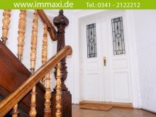 Treppenhaus (1) GOHLIS S�D + 3 RAUM WOHNUNG + PARKETT + STUCK + WINTERGARTEN