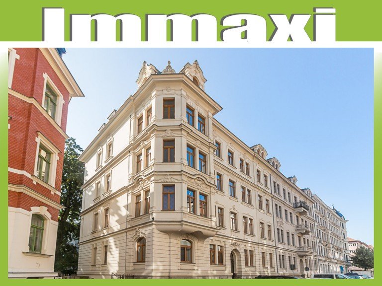 Hausansicht-Wettiner-Stra�e Leipzig-Waldstra�enviertel Etagenwohnung WALDSTRASSENVIERTEL + PERFEKTE 3,5 RAUM WOHNUNG ZUM KAUF