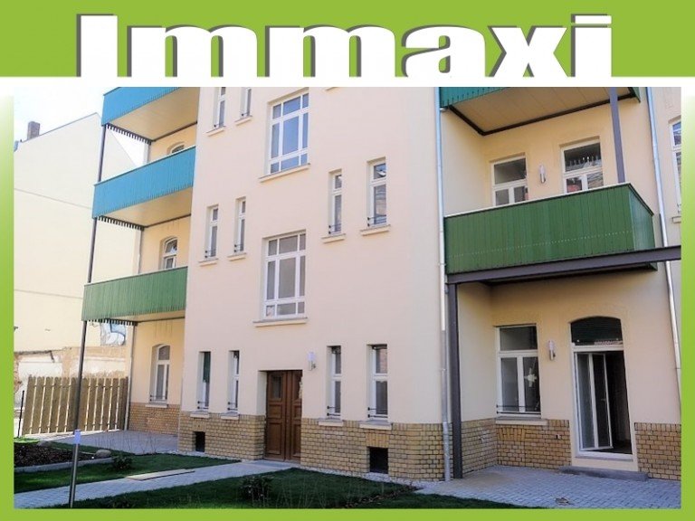 Hausansicht (5) (1) Leipzig - St�tteritz Erdgeschosswohnung ST�TTERITZ + 4 RAUM + FUSSBODENHEIZUNG + ERDGESCHOSS MIT TERRASSE