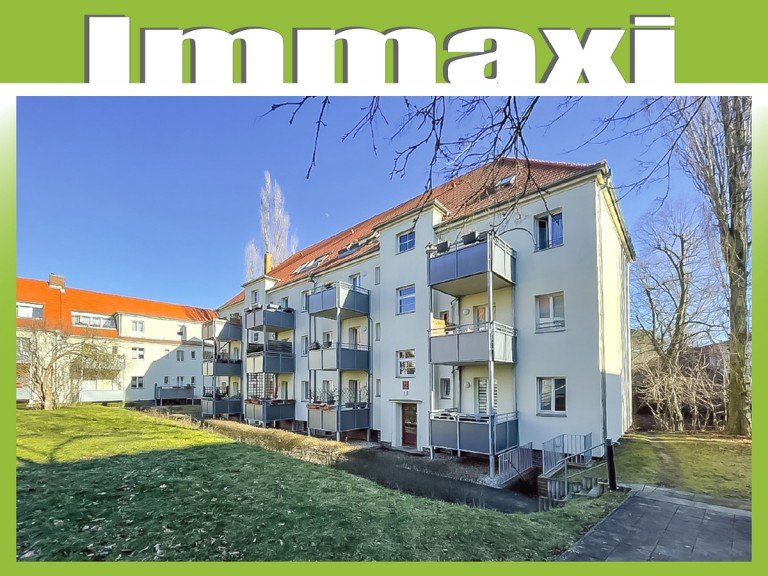 Hausansicht-1 Leipzig - Wahren Etagenwohnung WAHREN + 2 RAUM WOHNUNG ZUM KAUF + BALKON + VERMIETET