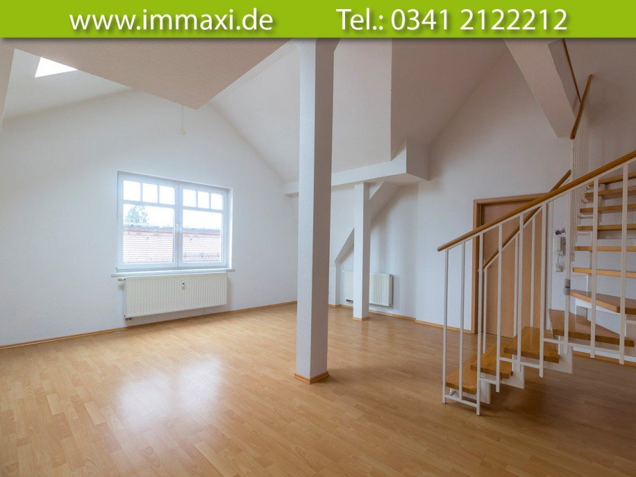 Wohnbereich Dachgeschosswohnung Markkleeberg