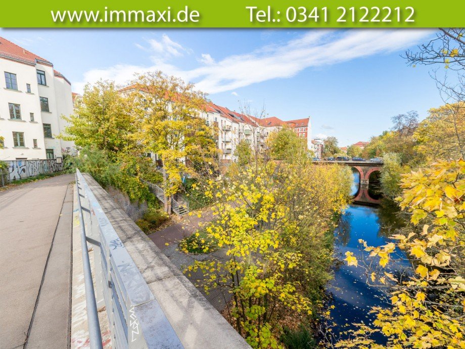 Umgebung-am-Karl-Heine-Kanal Erdgeschosswohnung Leipzig