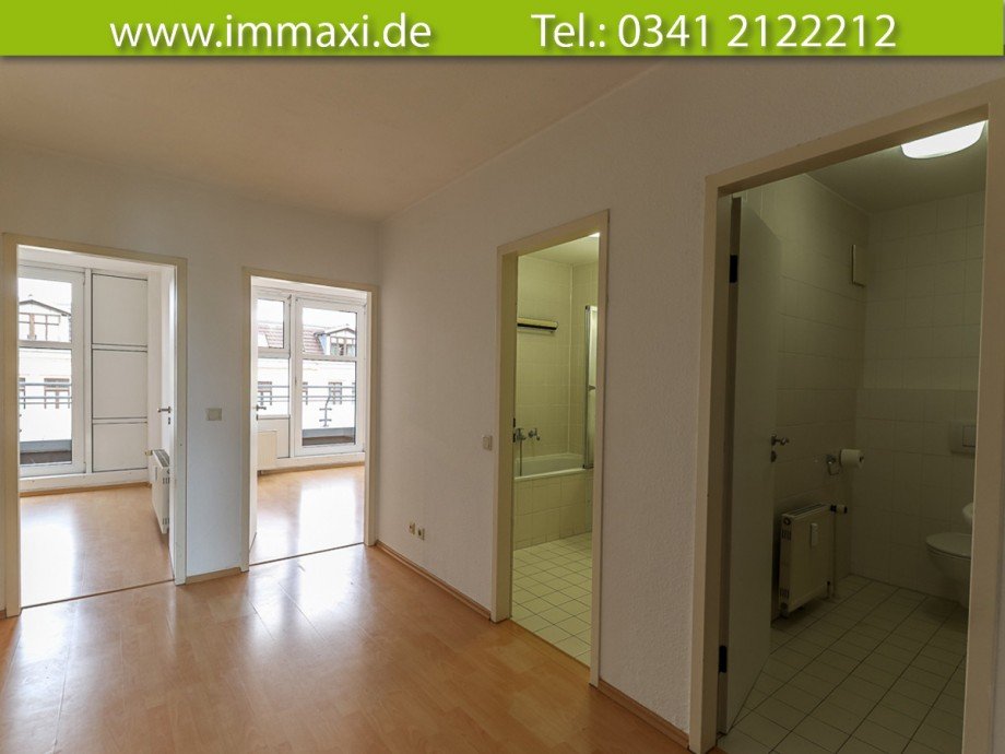 Flur Dachgeschosswohnung Leipzig
