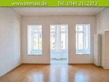 Wohnzimmer-(2) GOHLIS S�D + 3 RAUM WOHNUNG + PARKETT + STUCK + WINTERGARTEN