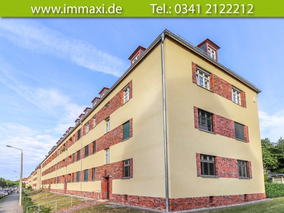 Hausansicht Etagenwohnung Leipzig