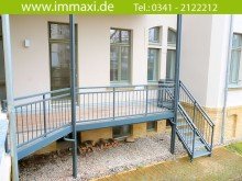 Balkon LEIPZIG ZENTRUM + EIGENNUTZER + 4 RAUM WOHNUNG + GARAGE + EIGENER GARTENZUGANG