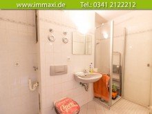 Badezimmer-mit-Dusche LEIPZIG LAUSEN + 3 RAUM WOHNUNG + F�R EIGENNUTZER + BALKON
