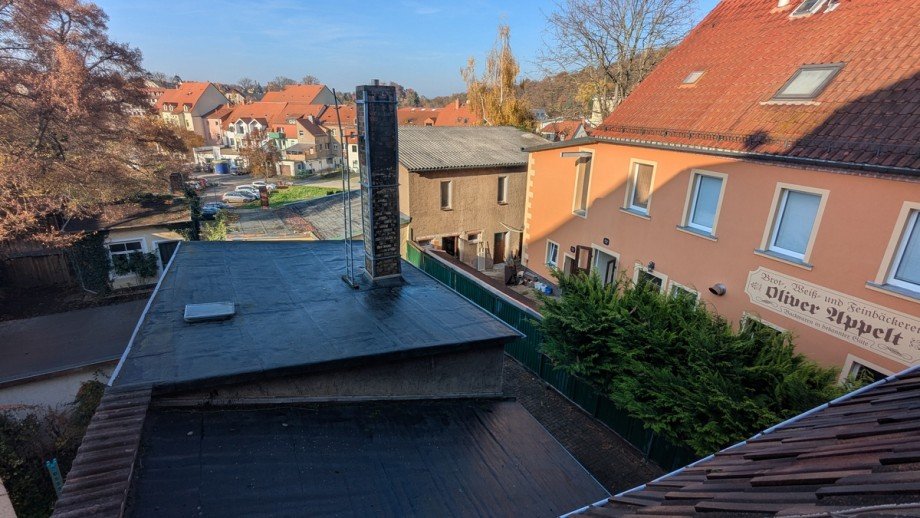 Grundst�ck mit Anbauten Haus Colditz