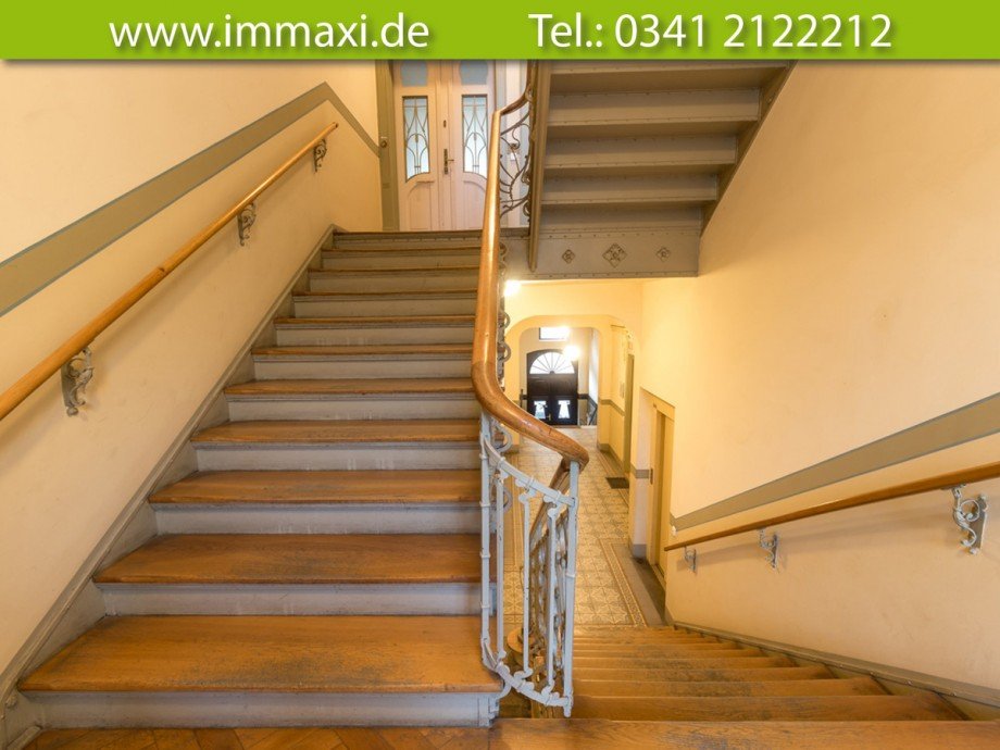 Treppenhaus Etagenwohnung Leipzig