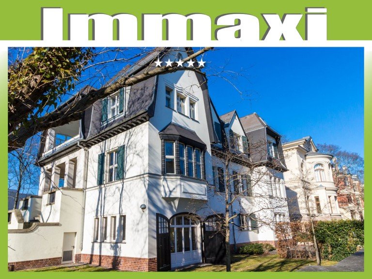 Hausansicht-Fritz-Seger-Stra�e-19 Leipzig - Gohlis-S�d Etagenwohnung GOHLIS + 3 RAUM WOHNUNG + TRAUMHAFTES AMBIENTE IN HISTORISCHER VILLA