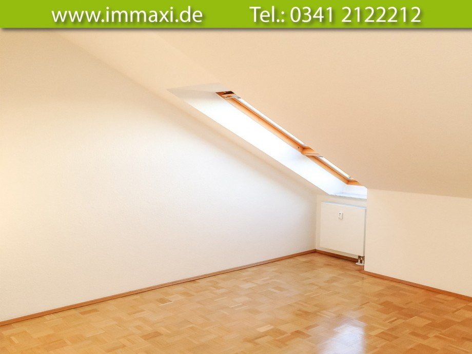 Schlafzimmer-obere-Ebene-2 Dachgeschosswohnung Leipzig