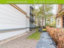 Hausansicht-Hinterhof-R�ckseite GOHLIS S�D + 3 RAUM WOHNUNG MIT 2 BALKONEN IN BESTLAGE