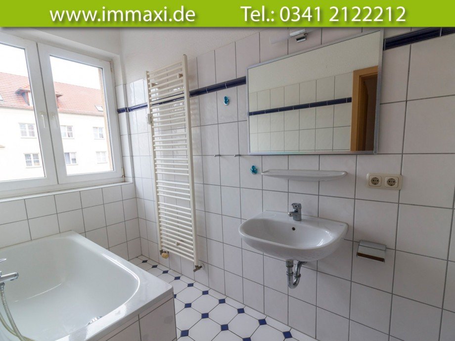 Badezimmer Beispiel Etagenwohnung Leipzig-Wahren