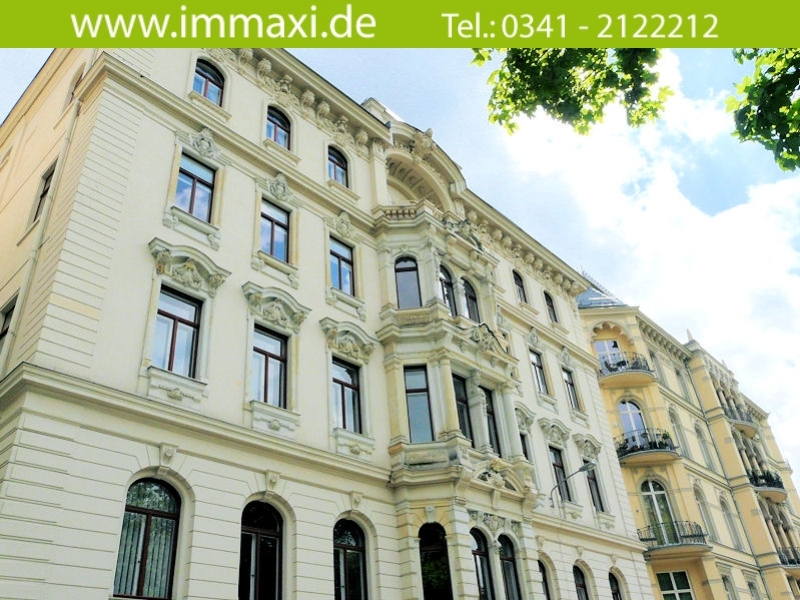 Aussenansicht Etagenwohnung Leipzig