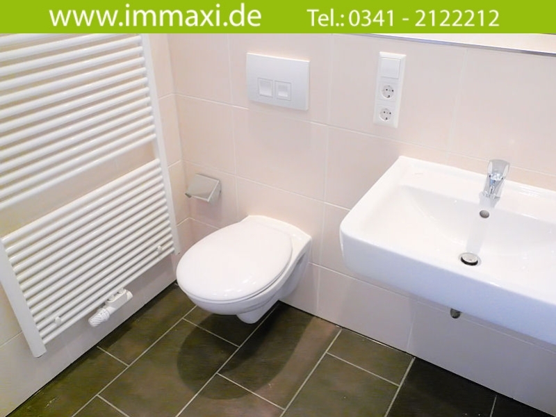 Bad (1) Beispiel Etagenwohnung Leipzig