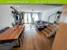 Wohnzimmer bewohnt (1) REIHENMITTELHAUS IN WIEDERITZSCH + 5 ZIMMER + STELLPLATZ + KLEINER GARTEN
