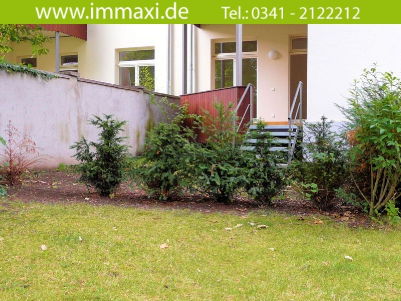 Garten Erdgeschosswohnung Leipzig