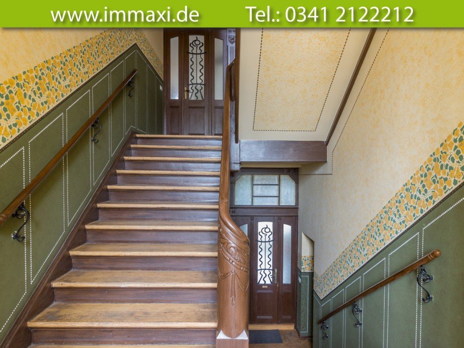 Treppenhaus Etagenwohnung Leipzig