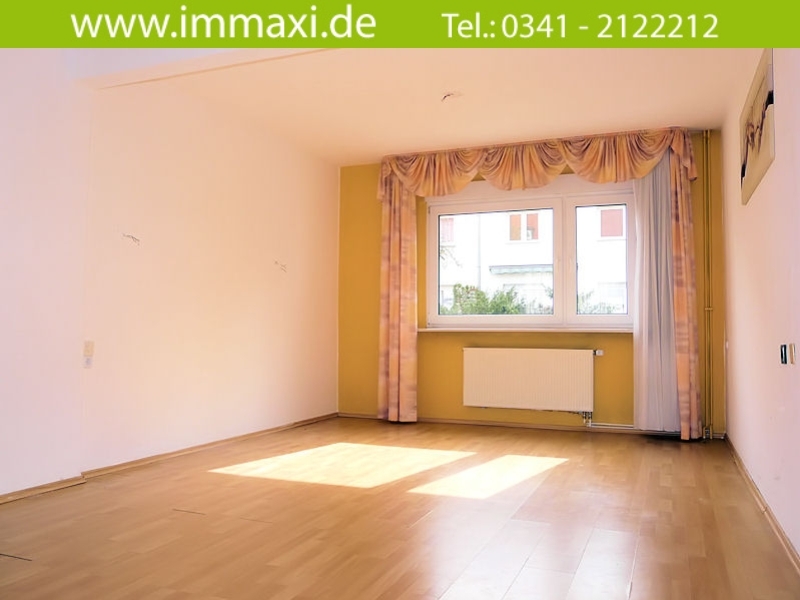 Wohnzimmer Reihenmittelhaus Leipzig-Connewitz