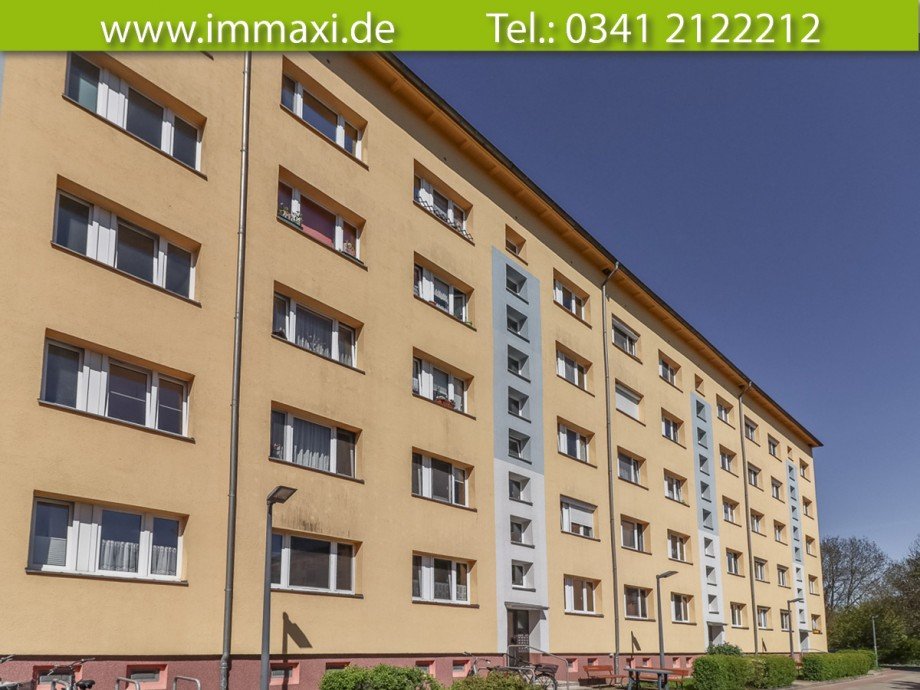 Hausansicht Etagenwohnung Leipzig