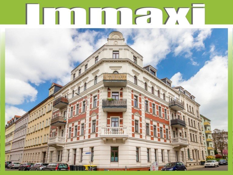 Hausansicht vorn (1) Leipzig - S�dvorstadt Dachgeschosswohnung S�DVORSTADT 3 RAUM WOHNUNG + EIGENNUTZER + DACHGESCHOSS