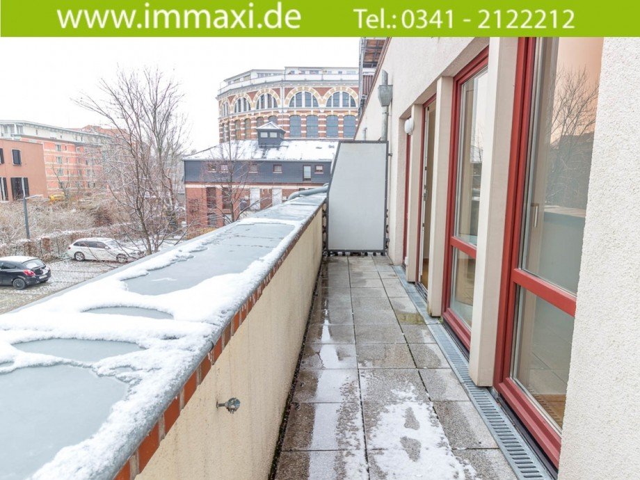 Balkon (1) Etagenwohnung Leipzig