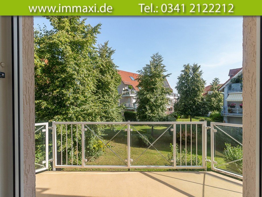 Ausblick-Balkon-2-Raum-Wohnung-im-1-Obergeschoss-am-Kr�henfeld-8 - Kopie Erdgeschosswohnung Markkleeberg