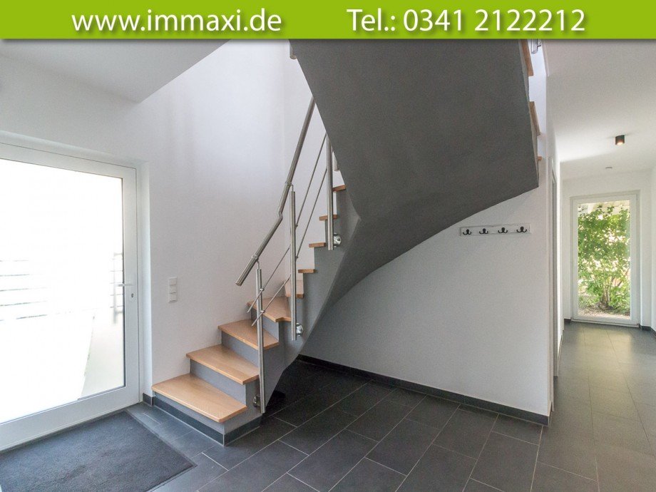 Eingangsbereich Einfamilienhaus Leipzig