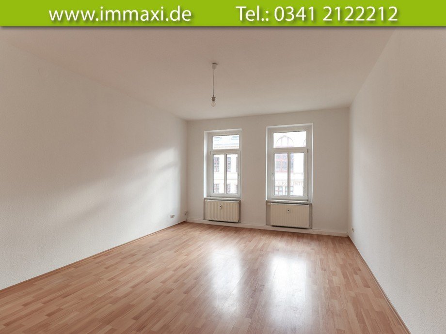 Wohnzimmer Beispiel Referenzwohnung Etagenwohnung Leipzig