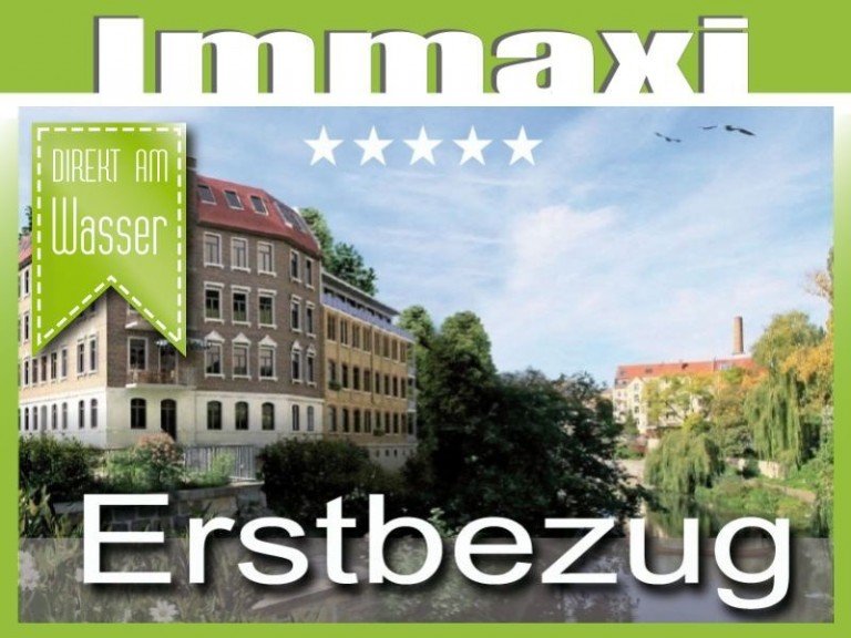 Erstbezug Aurelienstra�e (4) Leipzig - Plagwitz Maisonettewohnung PLAGWITZ + 2 RAUM WOHNUNG AM WASSER + MAISONETTE + LOFTCHARAKTER