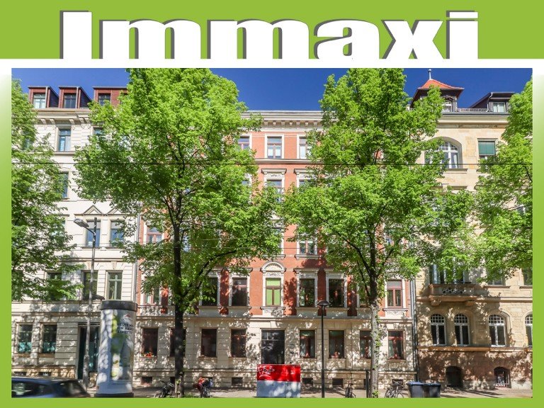 Hausansicht-Waldstra�e-58---Eigentumswohnung-zum-Kauf Leipzig-Waldstra�enviertel Etagenwohnung WALDSTRASSENVIERTEL + 3 ZIMMER WOHNUNG MIT BALKON ZUM KAUF