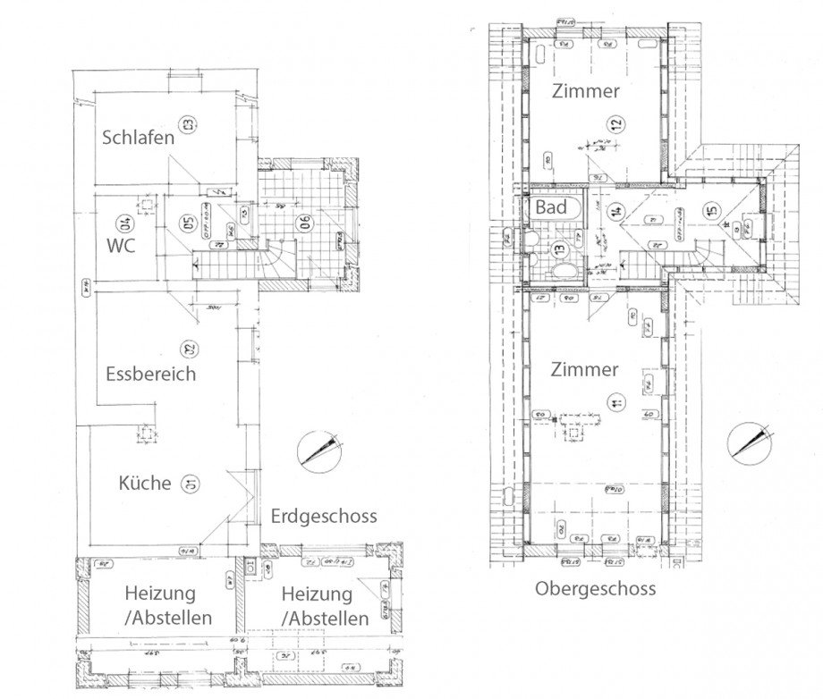 Grundriss Einfamilienhaus L�tzen / Michlitz