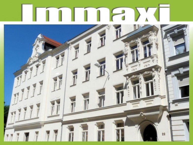 Hausansicht (3) Leipzig Erdgeschosswohnung PLAGWITZ + 3 RAUM WOHNUNG ERDGESCHOSS MIT GARTEN + PARKETT