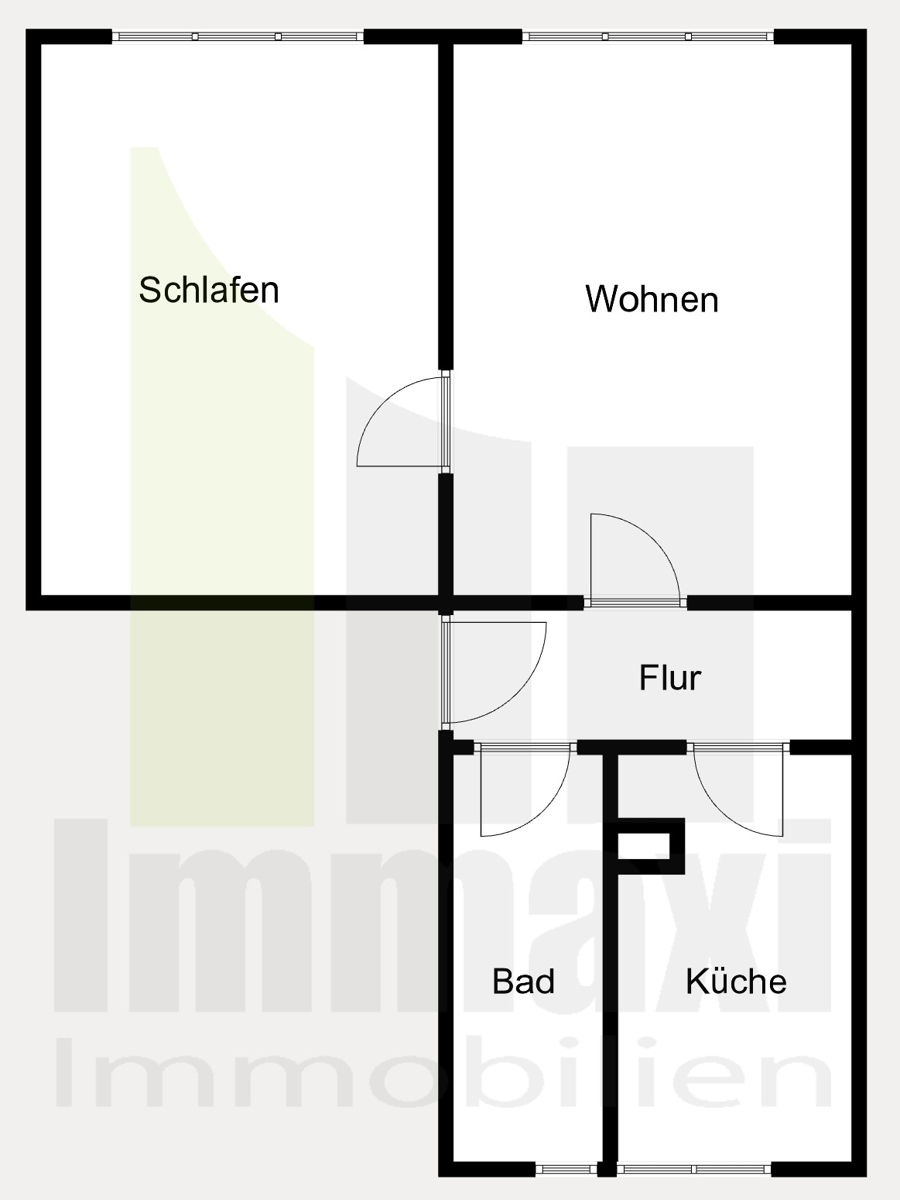 Grundriss Etagenwohnung Leipzig