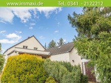 Einfamilienhaus-R�ckansicht-Leipzig-Portitz PORTITZ + EINFAMILIENHAUS ZUM KAUF + TOLLES GRUNDST�CK