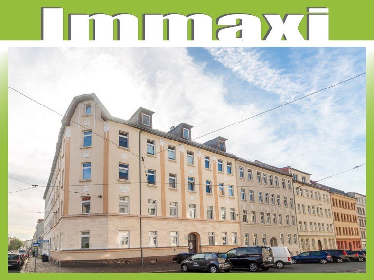 Hausansicht-Elli-Voigt-Stra�e-8 Leipzig - M�ckern Etagenwohnung IN VORBEREITUNG + FREI AB 01.09.2026 + LEIPZIG-M�CKERN + 2 RAUM WOHNUNG - 2.OG