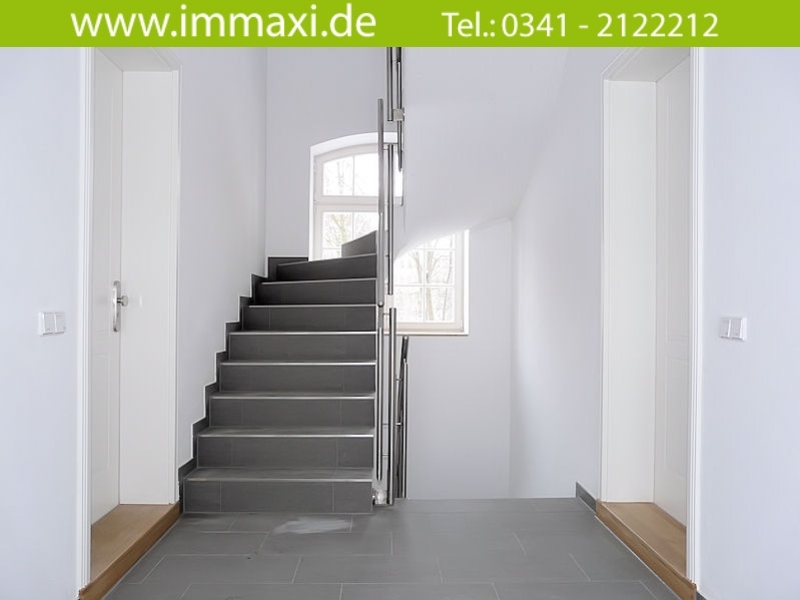 Treppenhaus Maisonettewohnung Leipzig