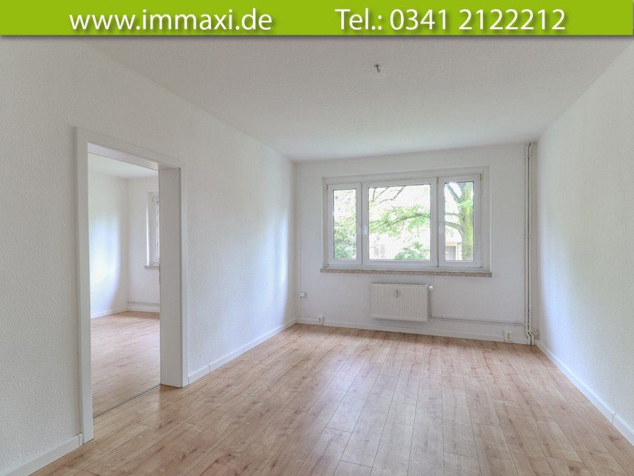 Wohnzimmer Etagenwohnung Leipzig