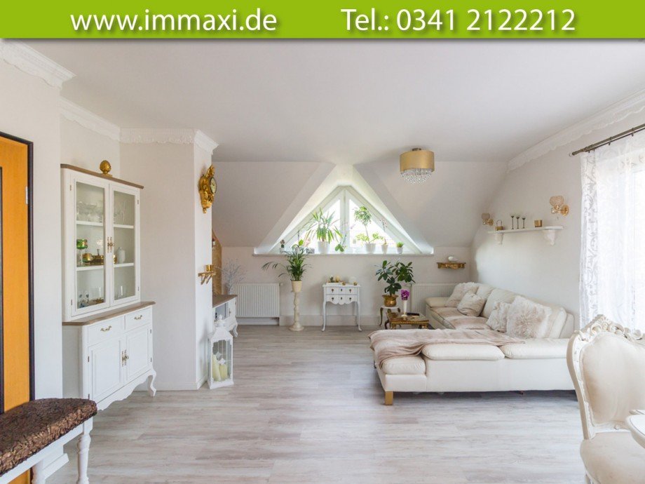 Wohnzimmer-im-oberen-Bereich Einfamilienhaus Naunhof