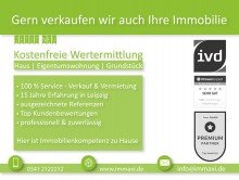 Immaxi-Immobilien-Immobilienmakler-in-Leipzig ZENTRUM WEST + 4 RAUM WOHNUNG + EIGENER GARTEN + PARKETT + STUCK + GARAGE