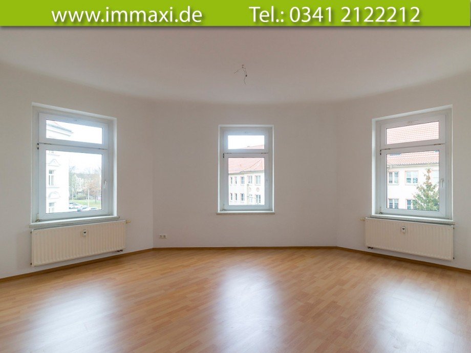 Wohnzimmer Etagenwohnung Leipzig