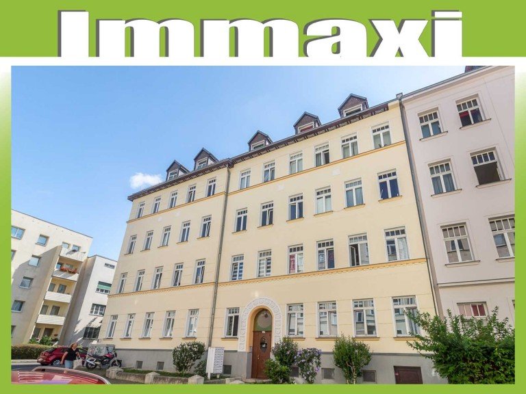Hausansicht-Stra�enseite Leipzig - M�ckern Etagenwohnung M�CKERN + 2 ZIMMER + RUHIG GELEGEN + AB SOFORT FREI