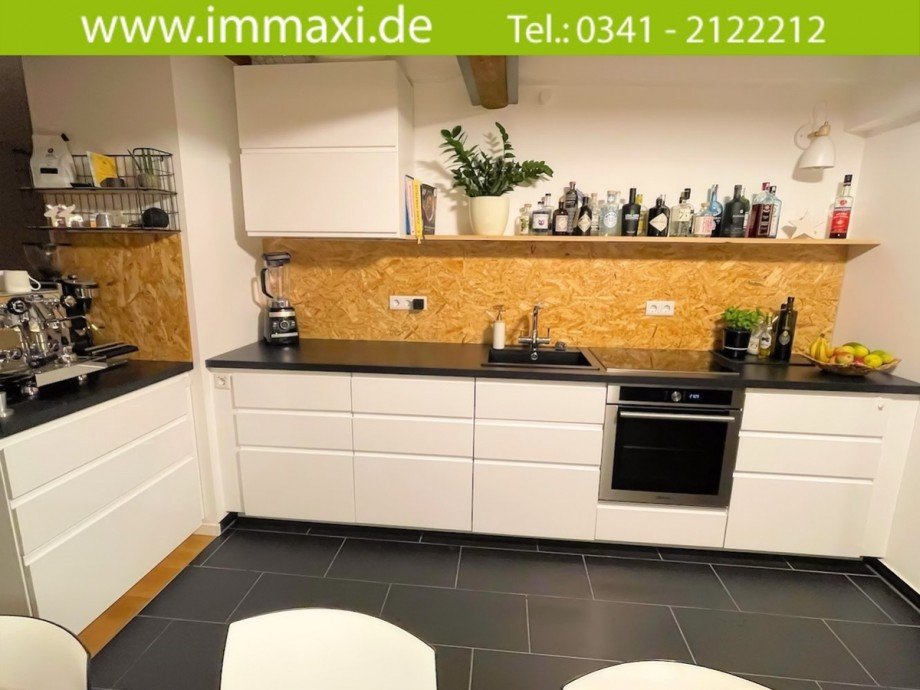 Kochen (2) Dachgeschosswohnung Leipzig