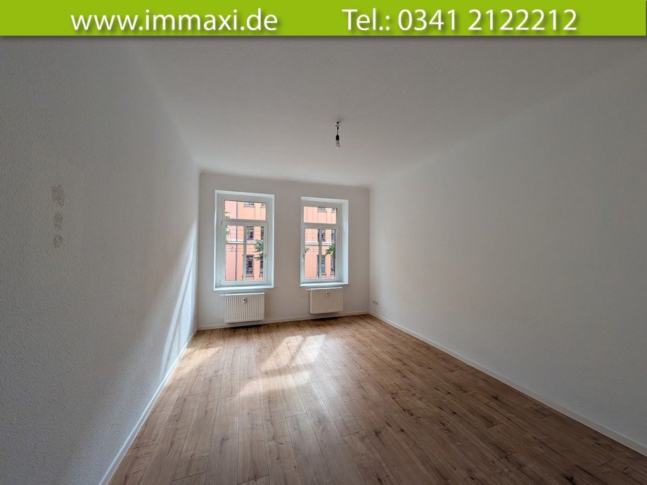 Wohnzimmer Etagenwohnung Leipzig